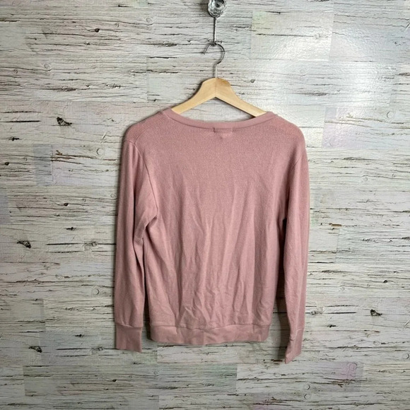LNA pink crewneck sweater  size xs - Picture 9 of 10